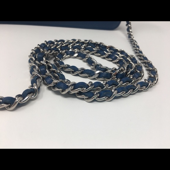MORE PICTURES - Chanel Blue WOC - Picture 6 of 7